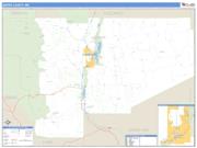Sierra County, NM <br /> Wall Map <br /> Zip Code <br /> Basic Style 2024 Map