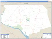 Gates County, NC <br /> Wall Map <br /> Zip Code <br /> Basic Style 2024 Map