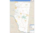 Clermont County, OH <br /> Wall Map <br /> Zip Code <br /> Basic Style 2024 Map