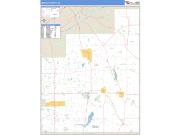 Geauga County, OH <br /> Wall Map <br /> Zip Code <br /> Basic Style 2024 Map