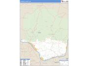 Lawrence County, OH <br /> Wall Map <br /> Zip Code <br /> Basic Style 2024 Map