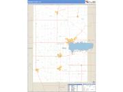 Mercer County, OH <br /> Wall Map <br /> Zip Code <br /> Basic Style 2024 Map