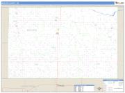 Beaver County, OK <br /> Wall Map <br /> Zip Code <br /> Basic Style 2024 Map