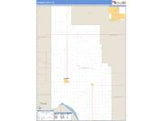 Harmon County, OK <br /> Wall Map <br /> Zip Code <br /> Basic Style 2024 Map