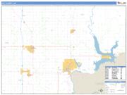 Kay County, OK <br /> Wall Map <br /> Zip Code <br /> Basic Style 2024 Map
