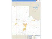 Logan County, OK <br /> Wall Map <br /> Zip Code <br /> Basic Style 2024 Map