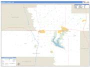 Murray County, OK <br /> Wall Map <br /> Zip Code <br /> Basic Style 2024 Map