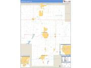 Okmulgee County, OK <br /> Wall Map <br /> Zip Code <br /> Basic Style 2024 Map