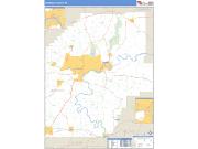 Venango County, PA <br /> Wall Map <br /> Zip Code <br /> Basic Style 2024 Map