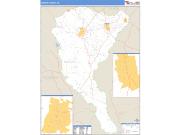 Marion County, SC <br /> Wall Map <br /> Zip Code <br /> Basic Style 2024 Map