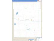 Aurora County, SD <br /> Wall Map <br /> Zip Code <br /> Basic Style 2024 Map