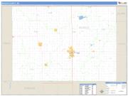 Beadle County, SD <br /> Wall Map <br /> Zip Code <br /> Basic Style 2024 Map