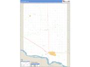 Clay County, SD <br /> Wall Map <br /> Zip Code <br /> Basic Style 2024 Map