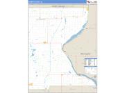 Roberts County, SD <br /> Wall Map <br /> Zip Code <br /> Basic Style 2024 Map