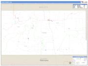 Todd County, SD <br /> Wall Map <br /> Zip Code <br /> Basic Style 2024 Map