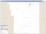Brooks County, TX <br /> Wall Map <br /> Zip Code <br /> Basic Style 2024 Map