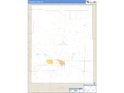 Childress County, TX <br /> Wall Map <br /> Zip Code <br /> Basic Style 2024 Map