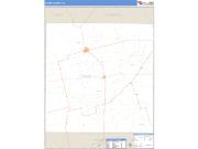 Fisher County, TX <br /> Wall Map <br /> Zip Code <br /> Basic Style 2024 Map