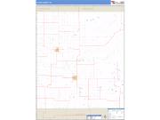 Floyd County, TX <br /> Wall Map <br /> Zip Code <br /> Basic Style 2024 Map