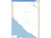 Hudspeth County, TX <br /> Wall Map <br /> Zip Code <br /> Basic Style 2024 Map