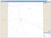 King County, TX <br /> Wall Map <br /> Zip Code <br /> Basic Style 2024 Map
