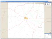 Mason County, TX <br /> Wall Map <br /> Zip Code <br /> Basic Style 2024 Map