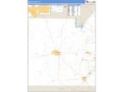 Medina County, TX <br /> Wall Map <br /> Zip Code <br /> Basic Style 2024 Map