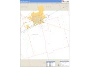 Midland County, TX <br /> Wall Map <br /> Zip Code <br /> Basic Style 2024 Map