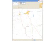 Nolan County, TX <br /> Wall Map <br /> Zip Code <br /> Basic Style 2024 Map