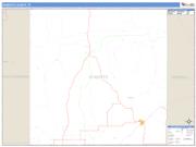 Roberts County, TX <br /> Wall Map <br /> Zip Code <br /> Basic Style 2024 Map
