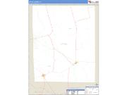 Upton County, TX <br /> Wall Map <br /> Zip Code <br /> Basic Style 2024 Map