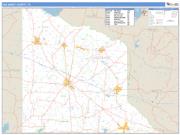 Van Zandt County, TX <br /> Wall Map <br /> Zip Code <br /> Basic Style 2024 Map