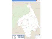Nelson County, VA <br /> Wall Map <br /> Zip Code <br /> Basic Style 2024 Map