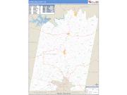 Pittsylvania County, VA <br /> Wall Map <br /> Zip Code <br /> Basic Style 2024 Map