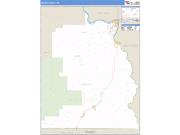 Asotin County, WA <br /> Wall Map <br /> Zip Code <br /> Basic Style 2024 Map