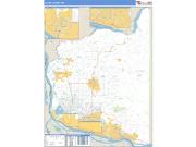 Clark County, WA <br /> Wall Map <br /> Zip Code <br /> Basic Style 2024 Map