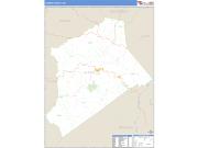 Gilmer County, WV <br /> Wall Map <br /> Zip Code <br /> Basic Style 2024 Map