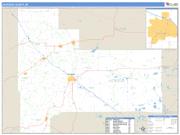 Jackson County, WI <br /> Wall Map <br /> Zip Code <br /> Basic Style 2024 Map