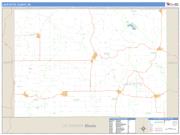Lafayette County, WI <br /> Wall Map <br /> Zip Code <br /> Basic Style 2024 Map