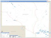 Menominee County, WI <br /> Wall Map <br /> Zip Code <br /> Basic Style 2024 Map