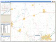 Outagamie County, WI <br /> Wall Map <br /> Zip Code <br /> Basic Style 2024 Map