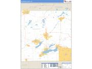 Walworth County, WI <br /> Wall Map <br /> Zip Code <br /> Basic Style 2024 Map