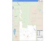 Lincoln County, WY <br /> Wall Map <br /> Zip Code <br /> Basic Style 2024 Map