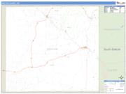 Weston County, WY <br /> Wall Map <br /> Zip Code <br /> Basic Style 2024 Map