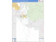 Boise City <br /> Wall Map <br /> Basic Style 2024 Map