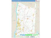 Dutchess County <br /> Wall Map <br /> Basic Style 2024 Map
