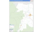 Grants Pass <br /> Wall Map <br /> Basic Style 2024 Map