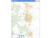 Front Range <br /> Wall Map <br /> Basic Style 2024 Map