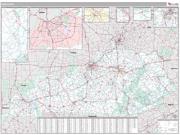 Kentucky <br /> Wall Map <br /> Premium Style 2024 Map