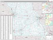 Missouri <br /> Wall Map <br /> Premium Style 2024 Map